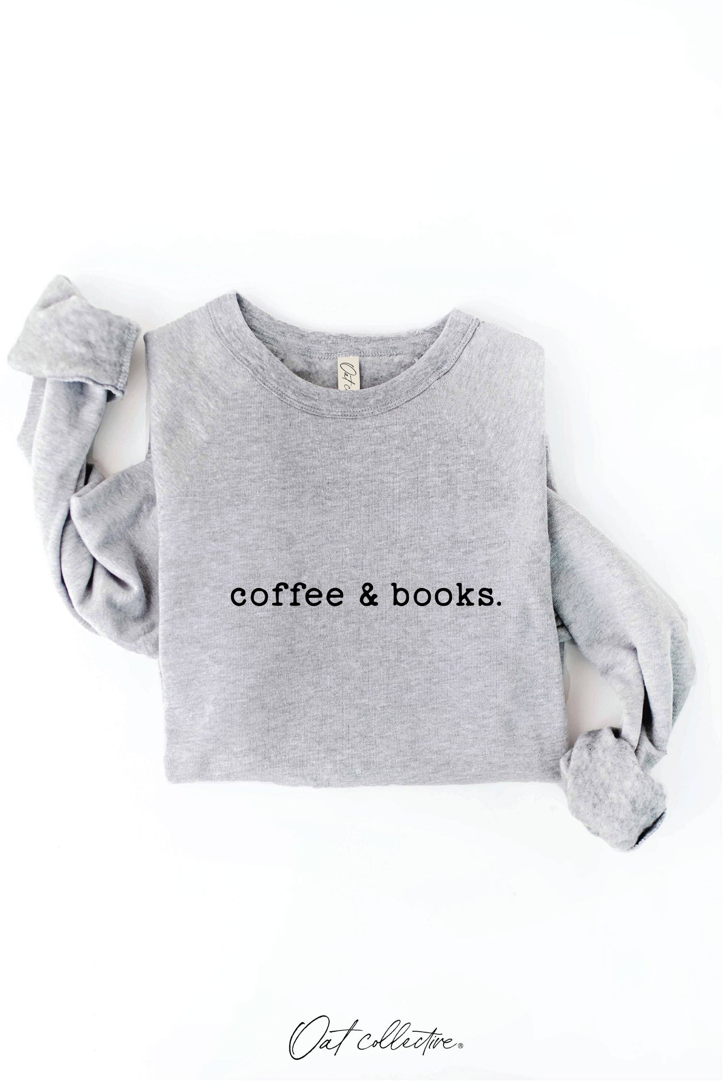 Coffee & Books Crewneck Sweatshirt