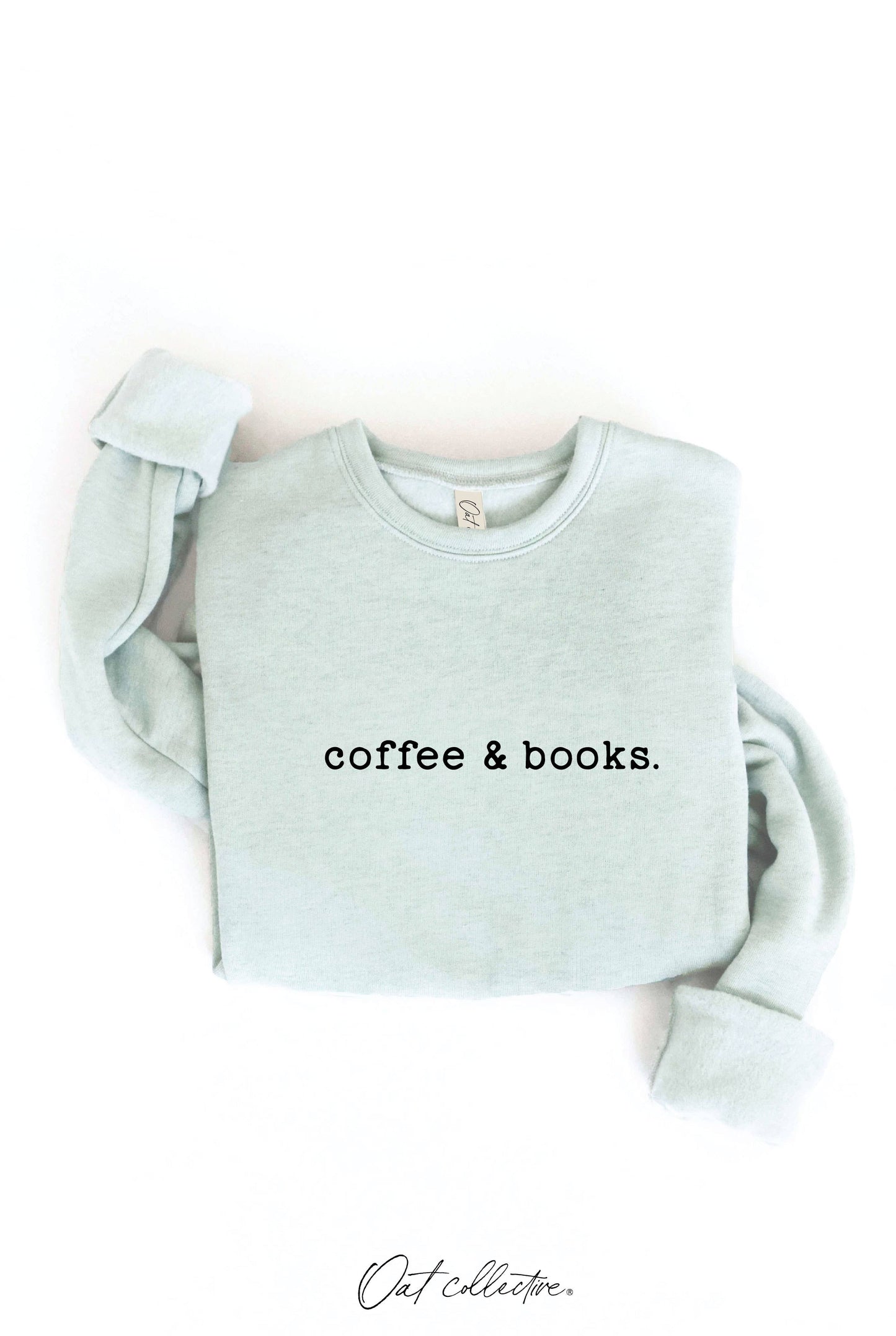 Coffee & Books Crewneck Sweatshirt