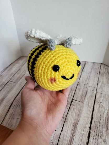 Bumble Bee Crochet Plush Toy