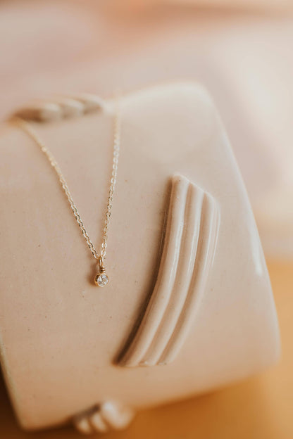 Solitaire Necklace