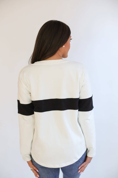 Dual Zip BFF Breastfeeding Long Sleeve | Lightweight Sweatshirt