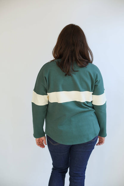 Dual Zip BFF Breastfeeding Long Sleeve | Lightweight Sweatshirt