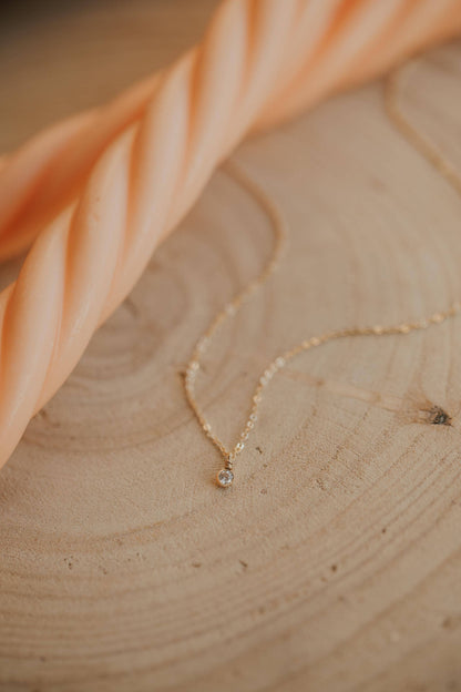 Solitaire Necklace