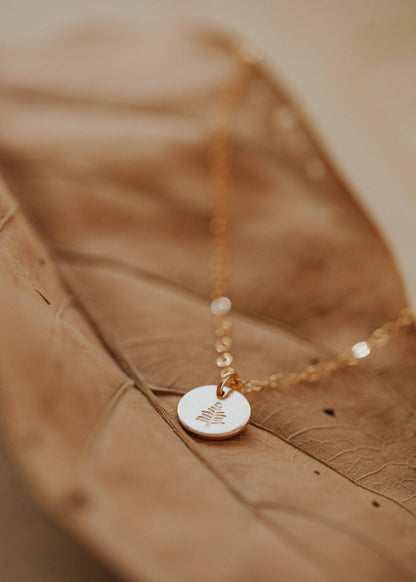 Tiny Vibes Necklace - Heart or Rainbow