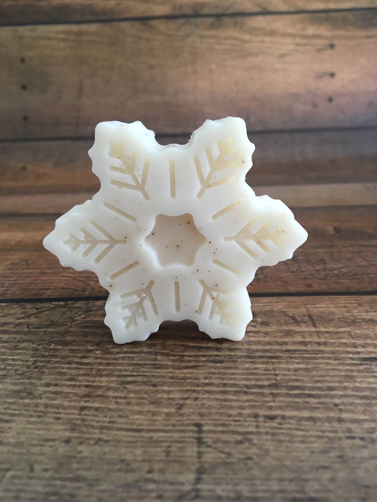 Vanilla Chai Snowflake Soap