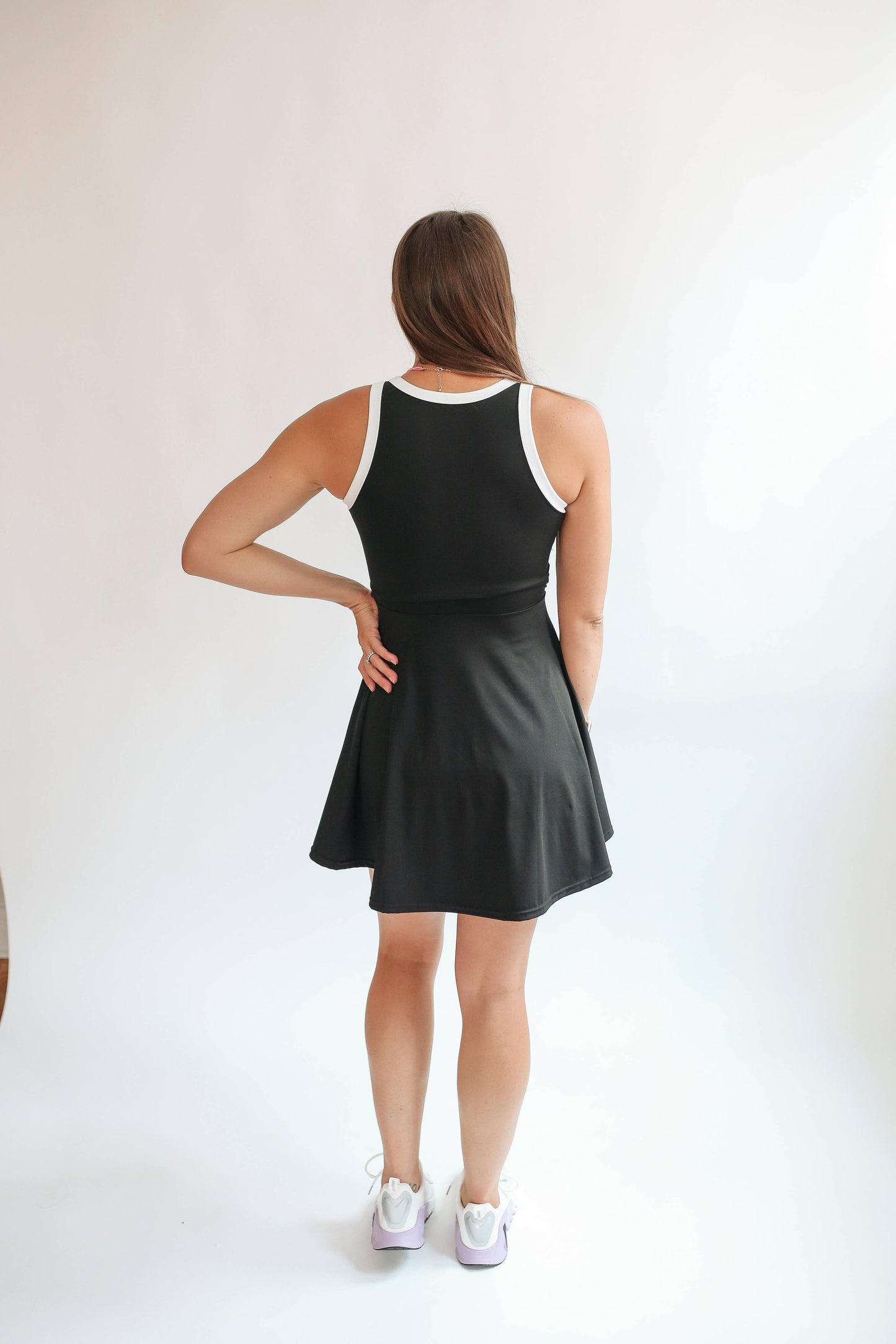 The Courtside Nursing Tennis Dress | Breastfeeding Friendly