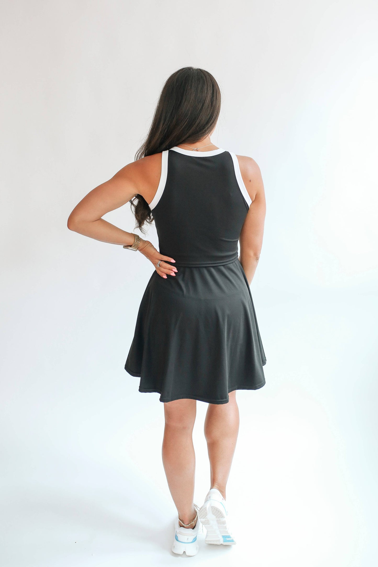 The Courtside Nursing Tennis Dress | Breastfeeding Friendly