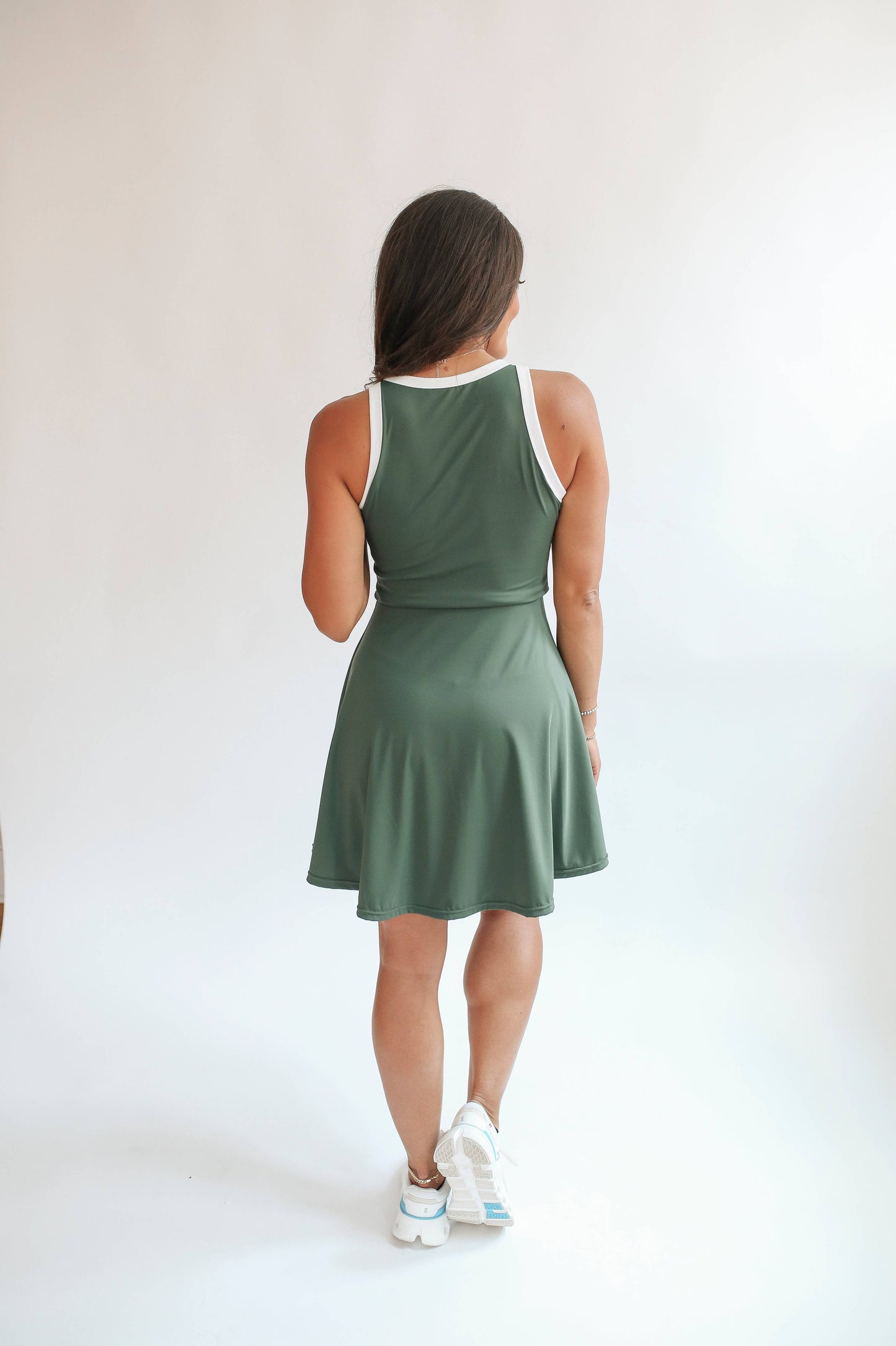 The Courtside Nursing Tennis Dress | Breastfeeding Friendly
