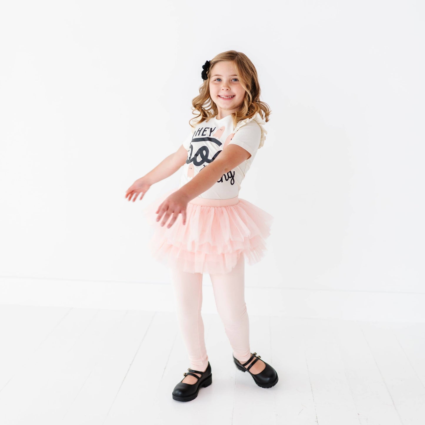 Pink Tutu & Plush Leggings