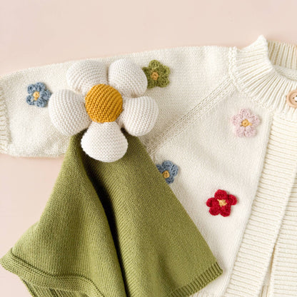 Cotton Flower Cardigan Baby & Toddler Sweater