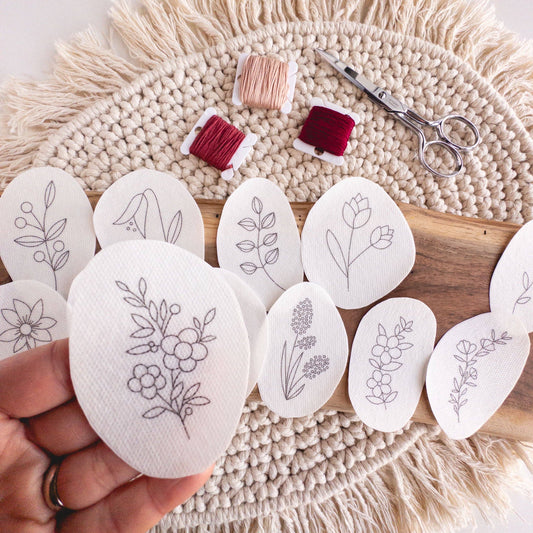 Stick and Stitch Embroidery Patterns | Wildflower