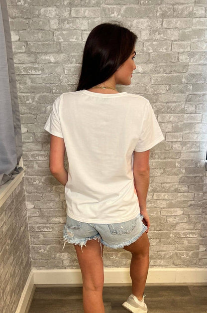 Nursing Zipper T-Shirt | Hot Peach
