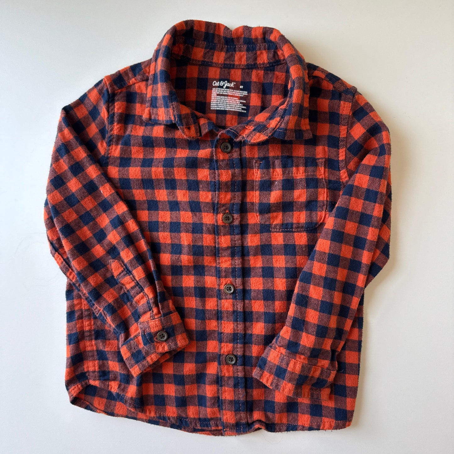 Pre-Loved Little Kid Shirt | Flannel