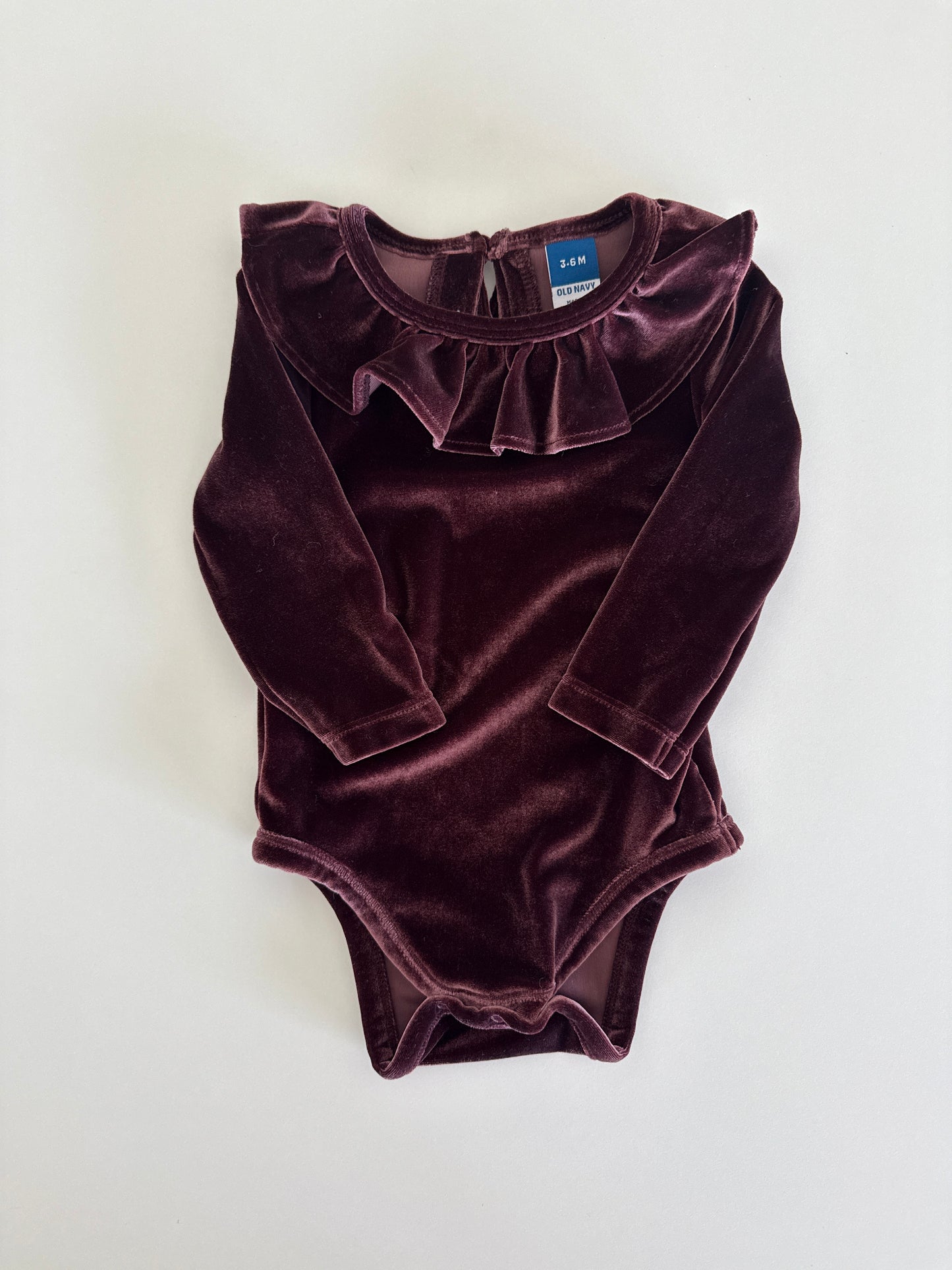 Baby Bodysuit | Velvet | 3-6M