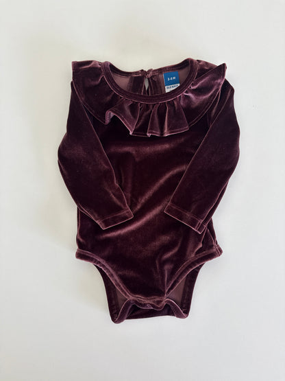 Baby Bodysuit | Velvet | 3-6M