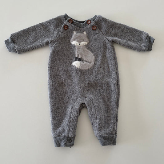 Pre-Loved Newborn Jumpsuit | Fox
