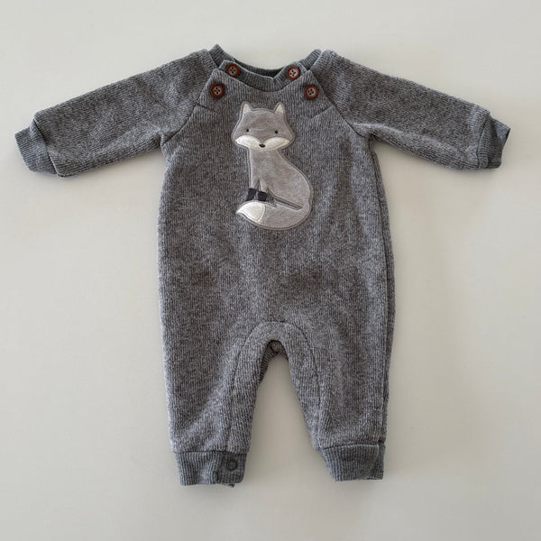Pre-Loved Newborn Jumpsuit | Fox