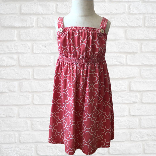 Coral Sundress Size 4T (Pre-Loved)