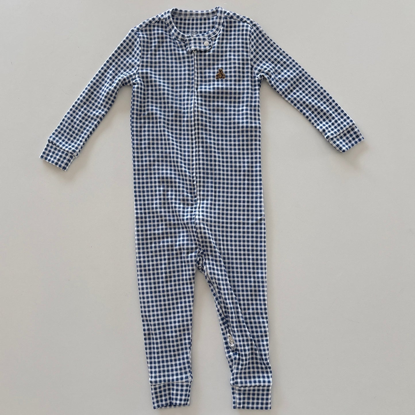 Pre-Loved Footless Pajamas | Gingham