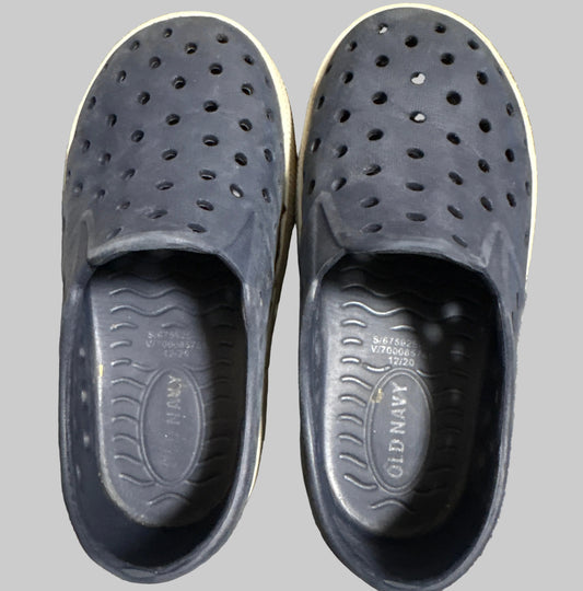 Old Navy Slip On Toddler Shoes, Size 7 | Navy (Pre-Loved)