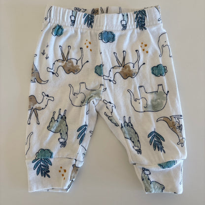 Pre-Loved Baby Bodysuit + Pants | Animals