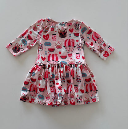 Pre-Loved Dress | Dogs & Hearts