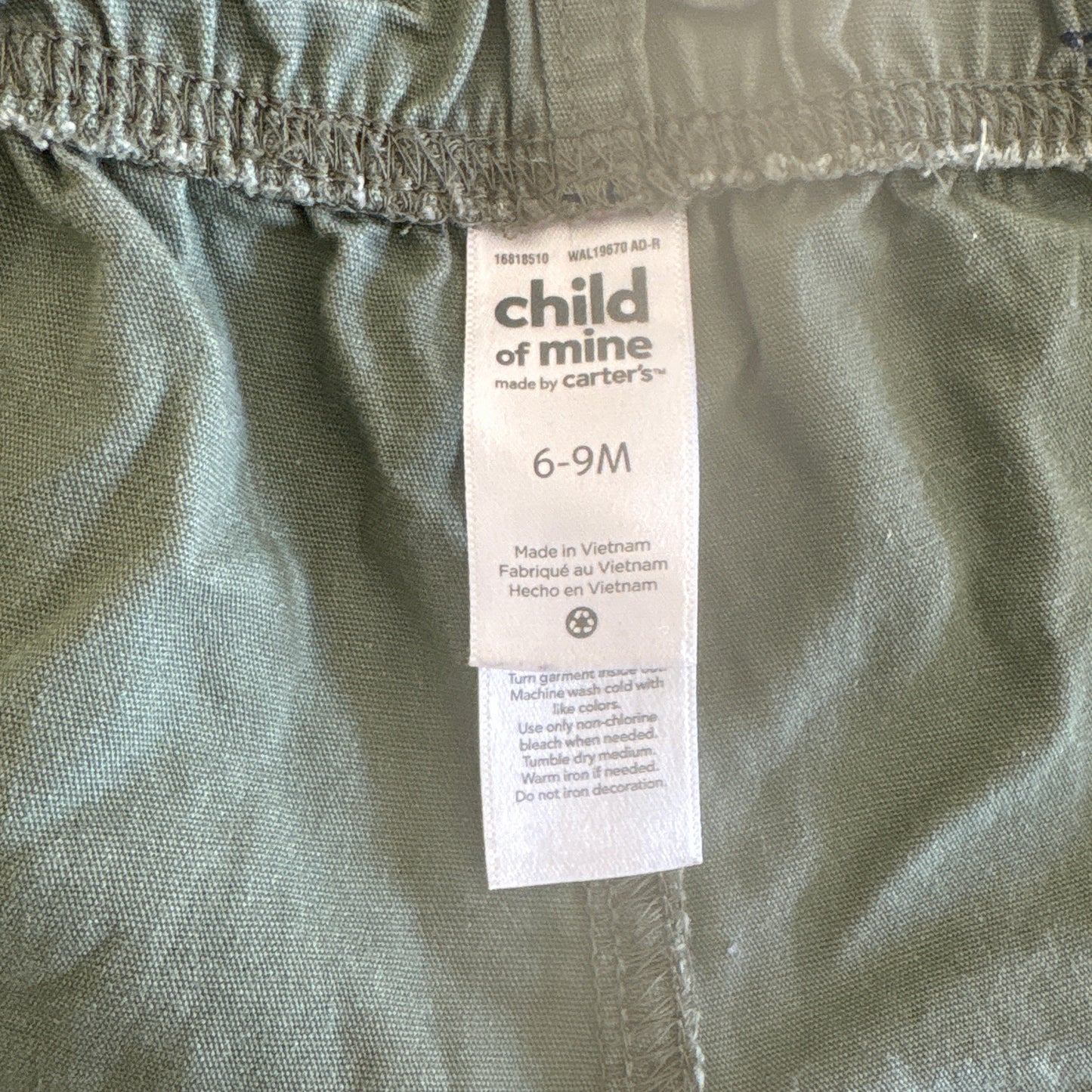 Dinosaur Shorts, 6-9M (Pre-Loved)