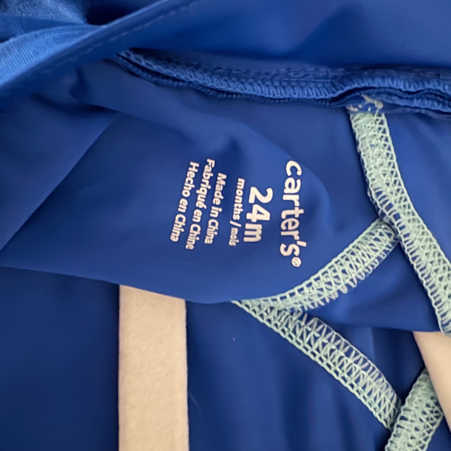 One-Piece Toddler Swimsuit, 24M | Blue | Dinosaur (Pre-Loved)