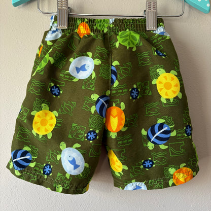 Swim Trunks, Built-In Swim Diaper, 18M (Pre-Loved)