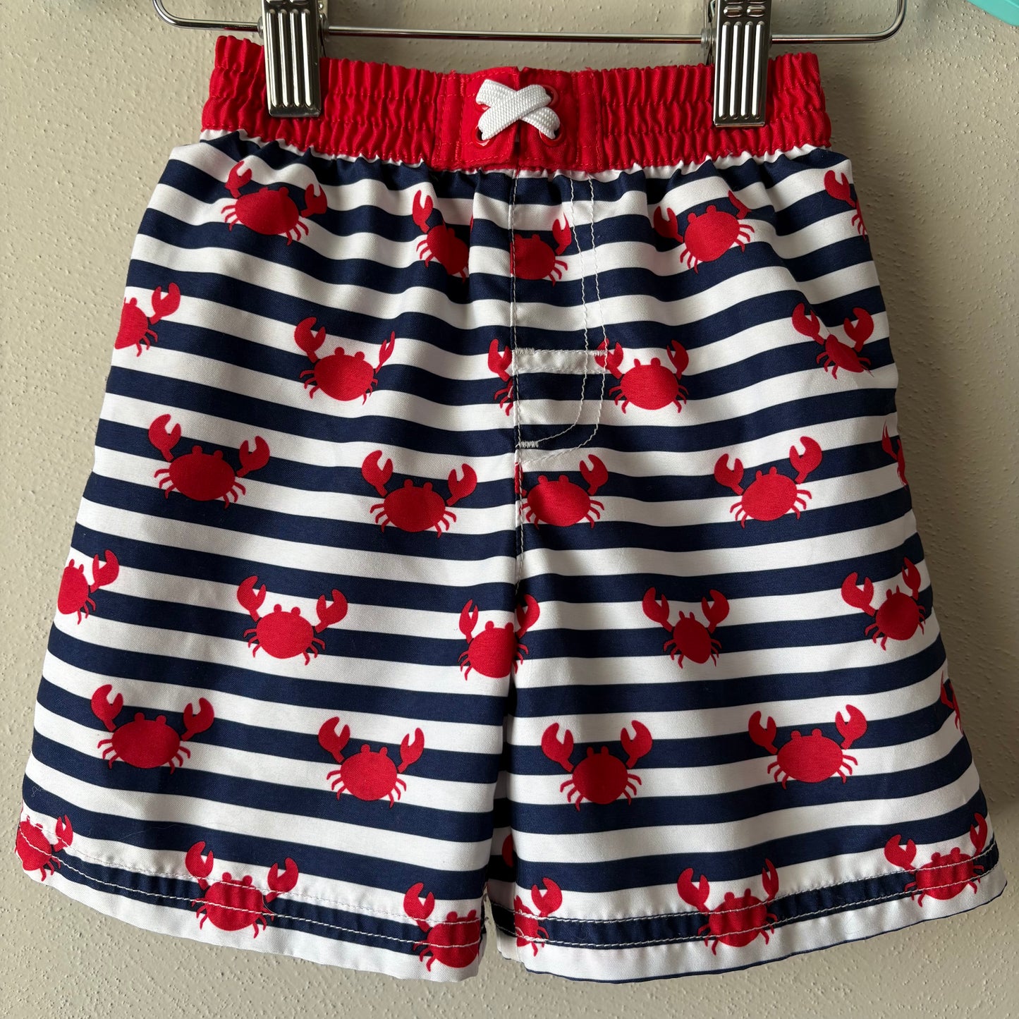 Nautical Crab Swim Trunks, 18M (Pre-Loved)