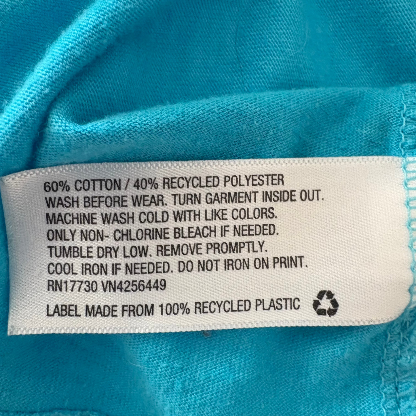 Fox Roller Skating T-shirt, 4T | Blue (Pre-Loved)