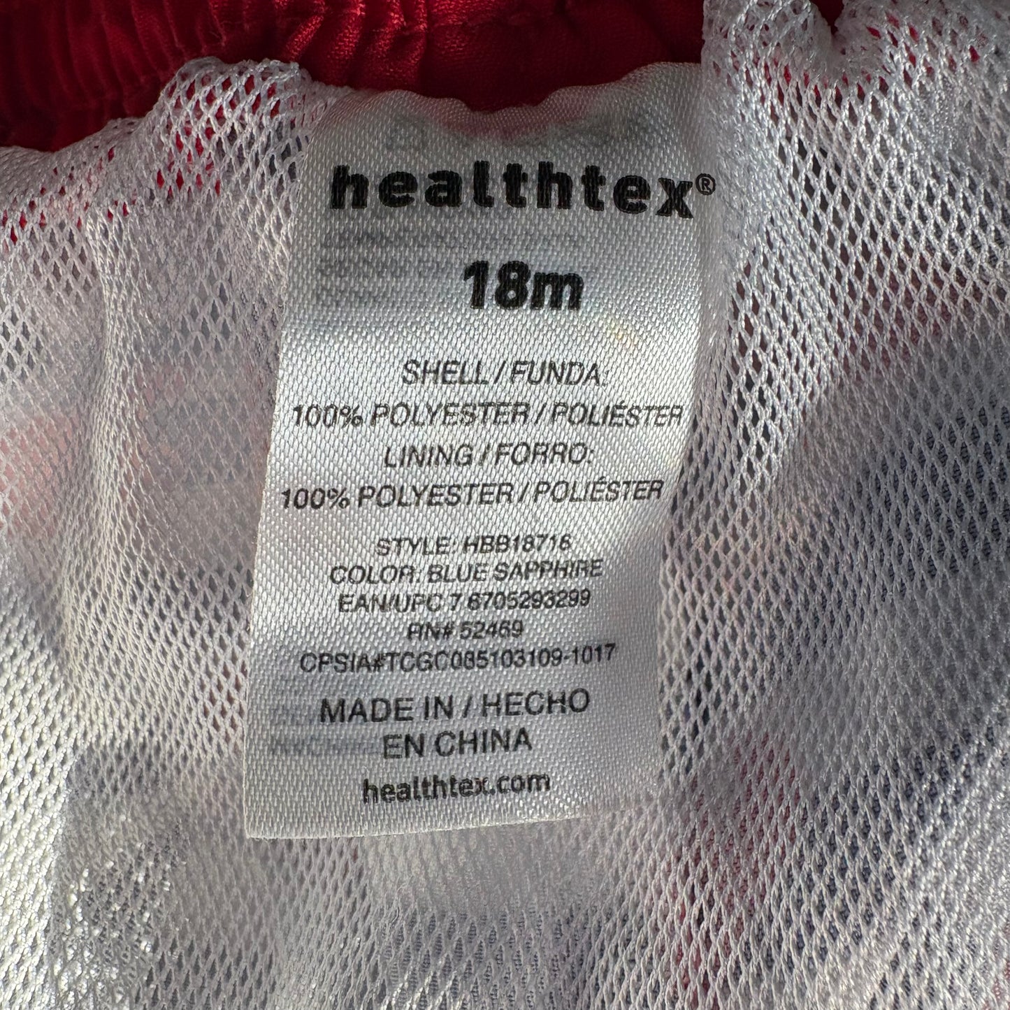 Nautical Crab Swim Trunks, 18M (Pre-Loved)