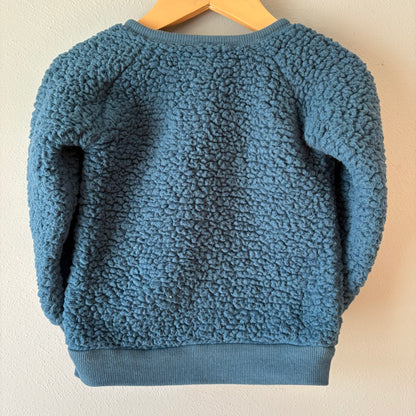 Fleece Sweatshirt, 24M | Teal (Pre-Loved)