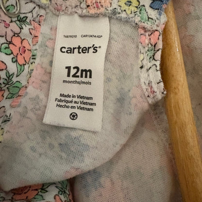 Baby Summer Romper, 12M | Floral (Pre-Loved)