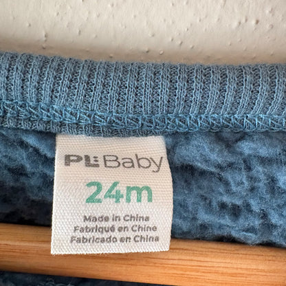 Fleece Sweatshirt, 24M | Teal (Pre-Loved)