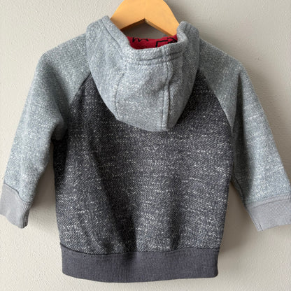 Gray Hooded Sweatshirt, 18M (Pre-Loved)