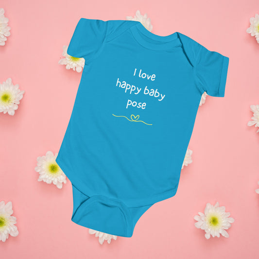 Happy Baby Pose Infant Bodysuit