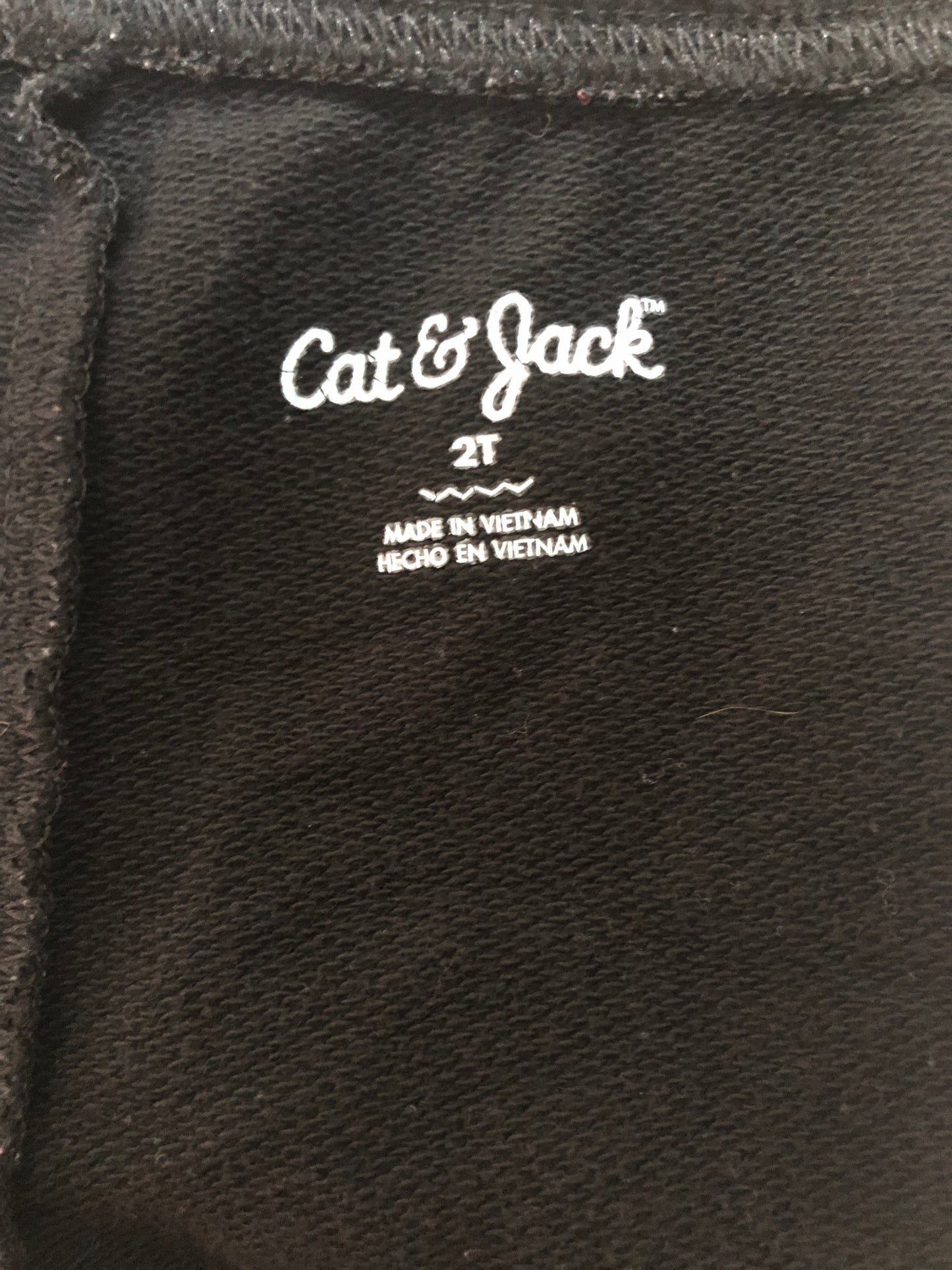 Cat & Jack Black Pull-On Shorts 2T (Gently Used)