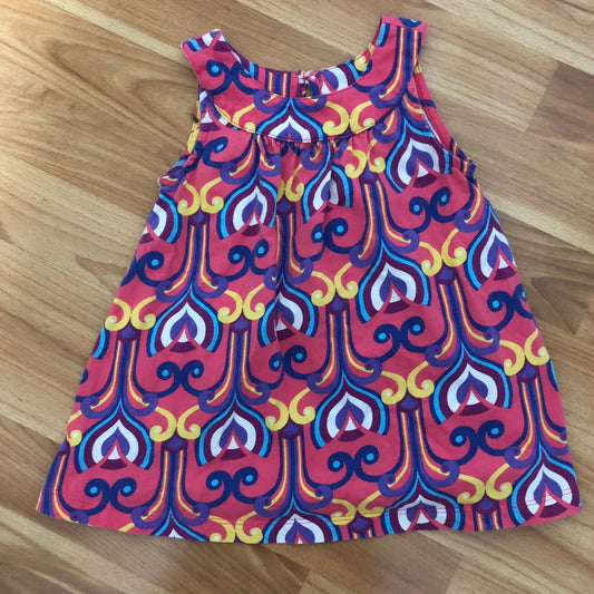 Hanna Andersson Groovy Dress 80cm (Gently Used)