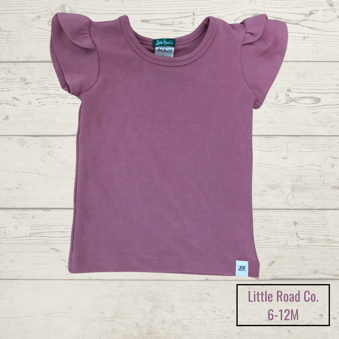 Little Road Co. Pink Top 6-12M (Gently Used)