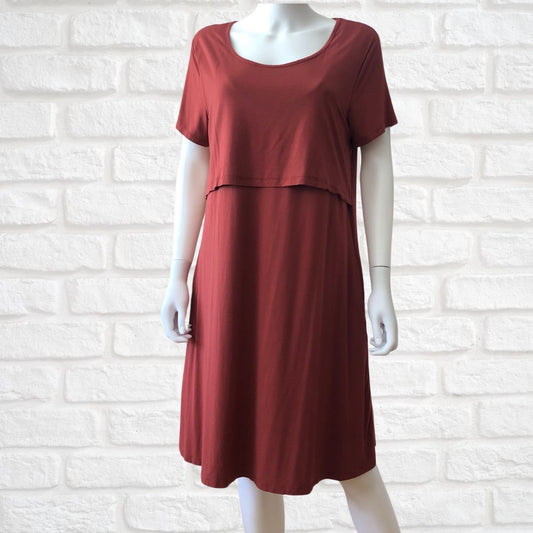 Kindred Bravely Eleanora Maternity and Nursing Dress XL (Pre-Loved)