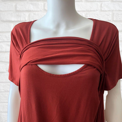 Kindred Bravely Eleanora Maternity and Nursing Dress XL (Pre-Loved)