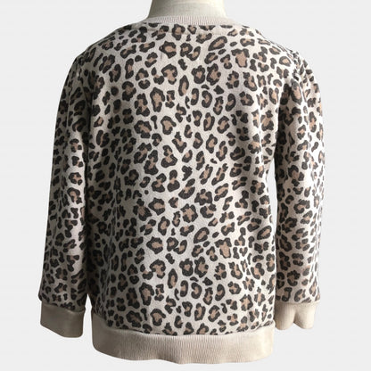 Grayson Mini Leopard Print Sweatshirt, 3T (Pre-Loved)