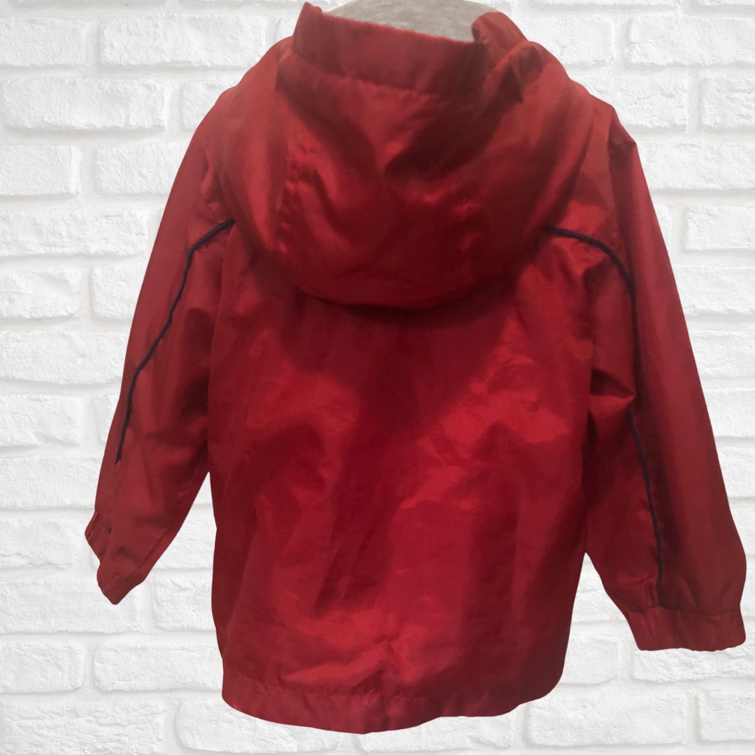 Red Fall Windbreaker Jacket 2T (Pre-Loved)