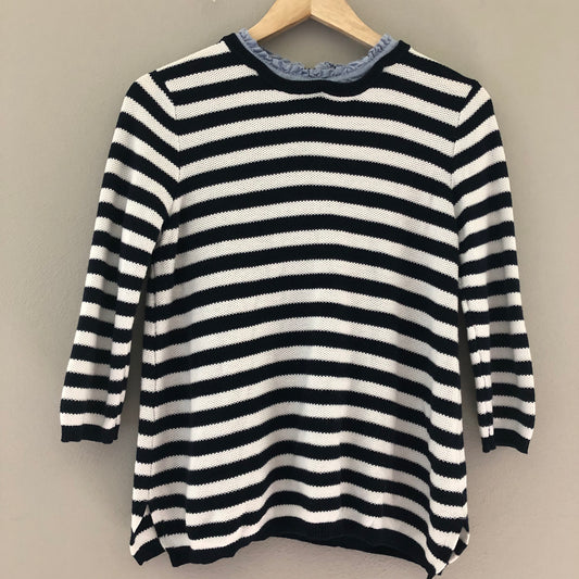 Seraphine Striped Maternity Sweater, Size Small