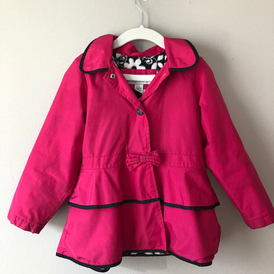 Pink Raincoat, Size 5 (Mended With Care)