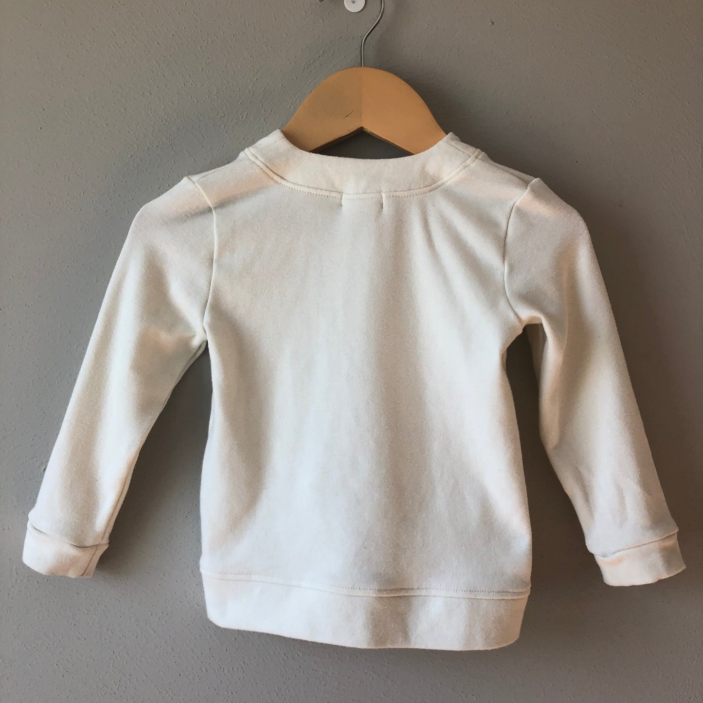 Little Road Co. White Cardigan Sweater, 12-18M (Pre-Loved)