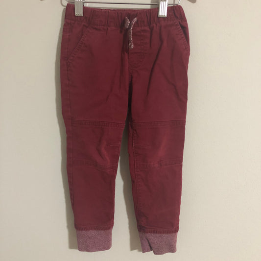 Cat & Jack Burgundy Pants, 3T (Pre-Loved)