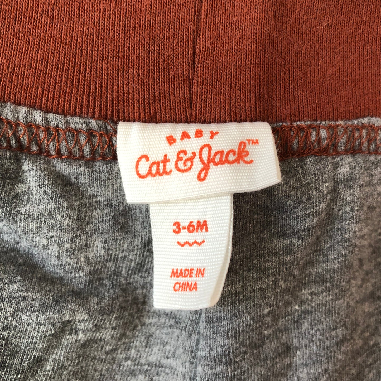 Cat & Jack Brown Pants, 3-6M (Pre-Loved)