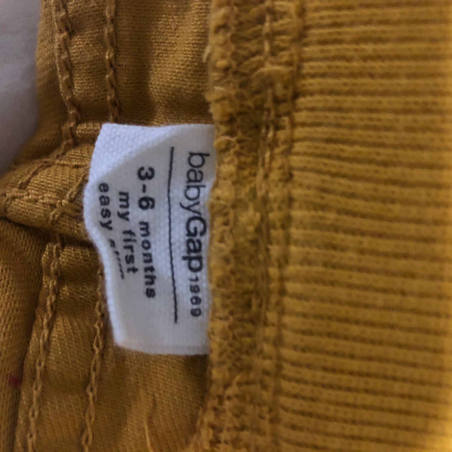 Baby Gap Yellow Jeans, 3-6M (Pre-Loved)